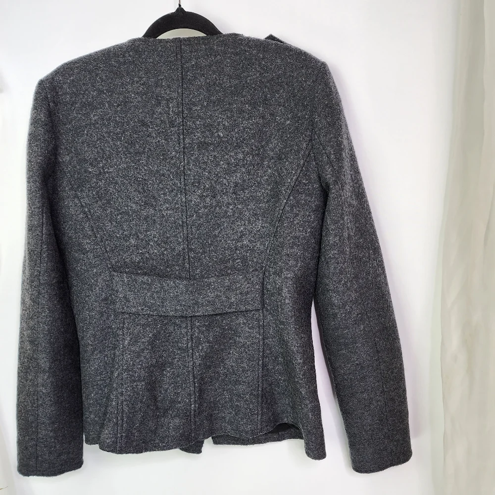 David Lawrence Size 12 light grey 85% wool blazer - Picture 3 of 12